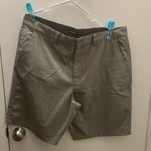 O'Neill Men's Charcoal Flat Front Shorts